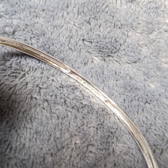 Silpada Sterling Silver Patina Encore Bangle Bracelet - Picture 6 of 6